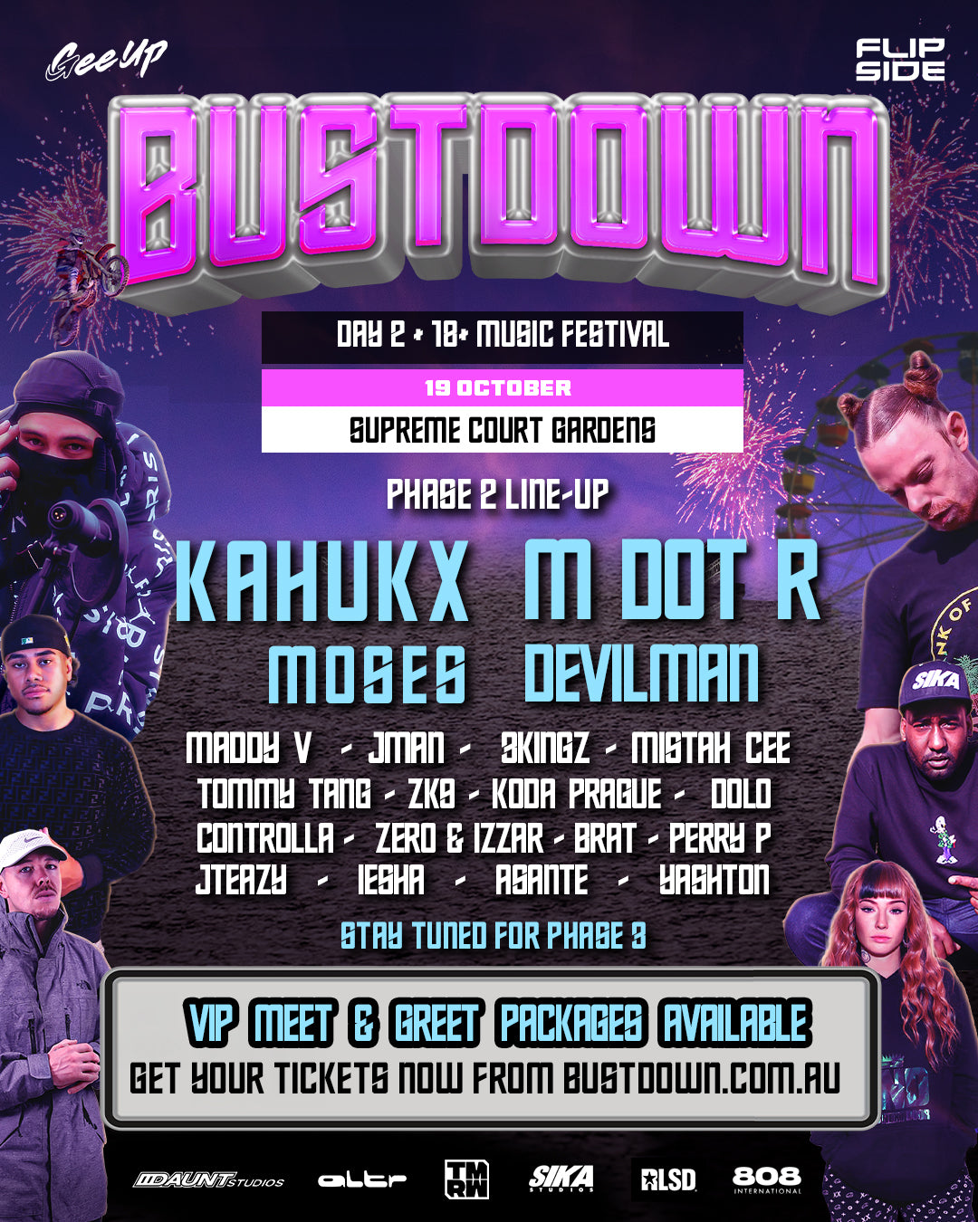 The Bustdown Festival | Perth