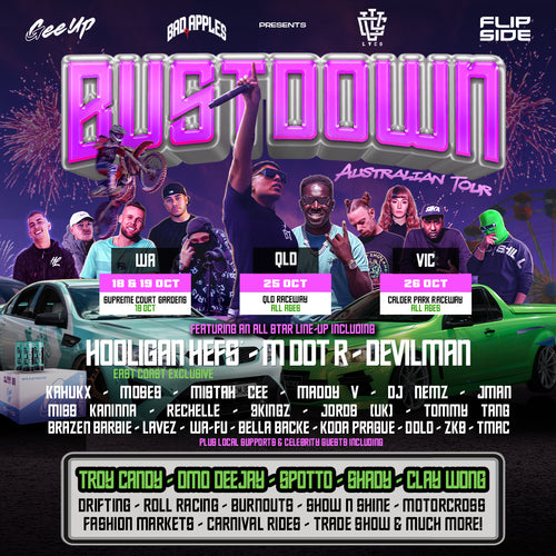 The Bustdown Festival | Queensland